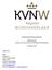 KVNW REGISTER WIJNHANDELAAR. HANDBOEK 2017 Leidraad voor het Keurmerk KVNW Register Wijnhandelaar. 12 oktober 2017
