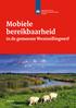 Mobiele bereikbaarheid in de gemeente Weststellingwerf