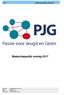 PJG Maatschappelijk verslag 2017 Maatschappelijk verslag 2017