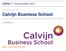 Calvijn Business School