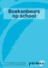 Boekenbeurs op school