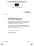 EUROPEES PARLEMENT ONTWERPVERSLAG. Commissie ontwikkelingssamenwerking VOORLOPIGE VERSIE 2001/2106(COS) 27 april 2001