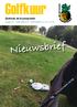 Golfkuur. Nieuwsbrief. Golfclub de Kurenpolder. Jaargang 27 Herfst editie 2018 NIEUWSBRIEF d.d