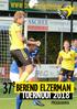 37 e BEREND ELZERMAN TOERNOOI 2018 PROGRAMMA