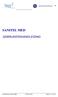 SANITEL MED GEBRUIKERSHANDLEIDING. Handleiding Sanitel-Med 26/04/2016 Pagina 1 van 36