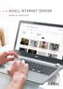 AXIELL INTERNET SERVER. Publiceer uw collectie online