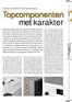 Topcomponenten met karakter