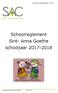 Schoolreglement Sint- Anna Goethe schooljaar