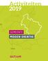 Activiteiten 2019 MIDDEN-DRENTHE GEMEENTE MIDDEN-DRENTHE