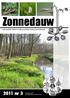 Zonnedauw nr 3. driemaandelijks tijdschrift van Natuurpunt Noord-Limburg (Lommel-Overpelt) Jaargang 43 juli-augustus-september