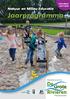 Natuur en Milieu Educatie. Schooljaar Jaarprogramma