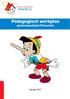 Pedagogisch werkplan peuterspeelzaal Pinocchio