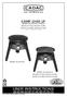 LIVE THE BRAAI LIFE CAMP CHEF LP. MODEL No 6530L0, 6530L1 6530L0-10-EU, 6530L0-10-FR, 6530L0-10-FRA, 6530L0-10-DE 28-30/37mBar & 50mBar