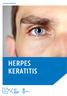 INFO VOOR PATIËNTEN HERPES KERATITIS