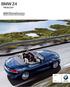 BMW Z4 PRIJSLIJST BMW Z4. BMW maakt rijden geweldig. prijslijst september 2011