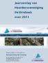 Jaarverslag van Huurdersvereniging De Driehoek over 2013