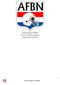Wedstrijd Reglement WR0007. American Football Bond Nederland Aangenomen ALV 13/6/2015