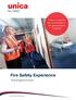 Fire Safety Experience Trainingsbrochure