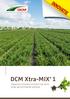 DCM Xtra-MIX X 1 Organisch-minerale meststof met extra lange gecontroleerde werking