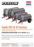 Tank TZT & ZT Series Transport/ zodebemester tank type; TZT, TZT Boggie/Tandem, Euroline ZT, Euroline Boggie/Tandem ZT, Euroline Tridem ZT