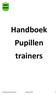 Handboek Pupillen trainers