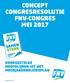 CONCEPT CONGRESRESOLUTIE FNV-CONGRES MEI 2017