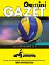 CLUBBLAD VAN DE VOLLEYBALVERENIGING GEMINI-ELST