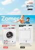 Zomer. promoties. Wasmachine L76685FL. Droogkast 01/07/ /07/2013