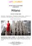 Uit de Kunst & In de Mode presenteren. Milano. 20 t/m 25 mei 2018