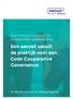 Een aanzet vanuit de praktijk voor een Code Cooperative Governance.