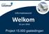 Informatieavond. Welkom. 16 juni Project gasleidingen