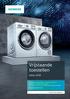 Vrijstaande toestellen. Editie Siemens Home Appliances