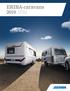 ERIBA-caravans 2019 Individuele. reisvrijheid