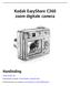 Kodak EasyShare C360 zoom digitale camera Handleiding