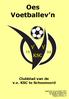 Oes Voetballev n. Clubblad van de v.v. KSC te Schoonoord. Opgericht 25 november 1933 Koninklijk goedgekeurd 15 oktober 1960 nr. 73 Uitgave 2018 nr.