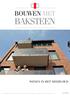 BOUWEN MET BAKSTEEN WONEN IN HET MEERVOUD. driemaandelijks tijdschrift oktober-november-december 2018 afgiftekantoor 8500 Kortrijk jaargang 48 nr 164