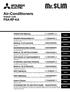 FOR USER For safe and correct use, please read this operation manual thoroughly before operating the air-conditioner unit.