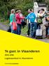 Westtoer. Te gast in Vlaanderen Logiesaanbod in Vlaanderen