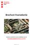 Brochure Voorselectie