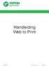 Handleiding Web to Print