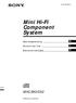 Mini Hi-Fi Component System