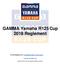 GAMMA Yamaha R125 Cup 2018 R eglement