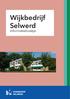 Wijkbedrijf Selwerd. informatieboekje