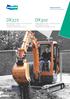 DX30z. DX27z. Doosan Infracore Construction Equipment