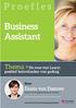 Proefles Business Assistant - Secretary Management Institute - Dania van Damme