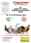 Vraagprogramma. 26, 27 en 28 oktober Voor : Konijnen, cavia s, hoenders, dwerghoenders, sier- en watervogels en sierduiven