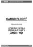 Inbouwinstructies CF500 SLC 15/156,8 CARGO FLOOR [CF500 SLC 15/6.2 ] XHDI / HD