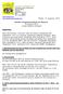 Notulen Vergadering Raad van Bestuur 19 augustus 2013 Lokaal Caballos Zottegem