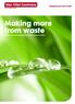 Making more from waste. Duurzaamheidsverslag Van Vliet Contrans 2014
