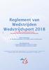 Reglement van Wedstrijden Wedstrijdsport 2018